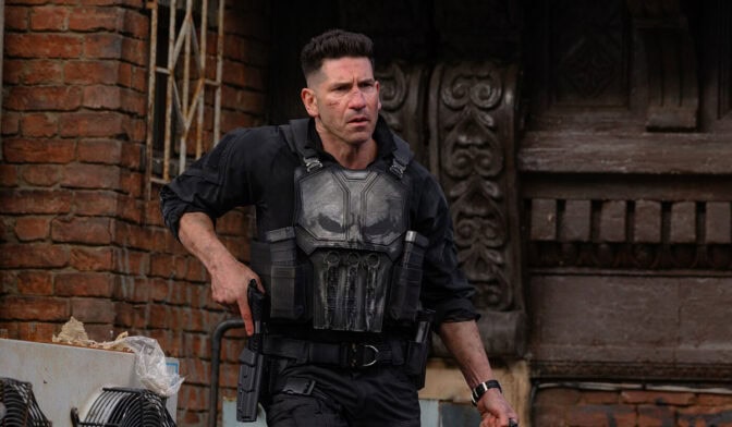 Jon Bernthal som Punisher i «Spider-Man: Brand New Day».