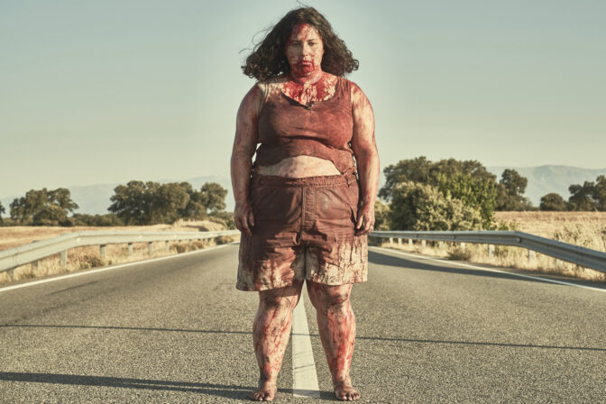 Laura Galán er Sara i «Piggy»