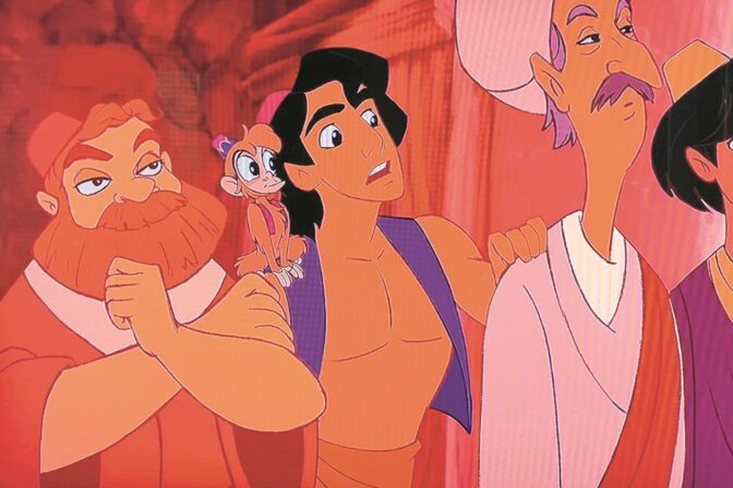 Ron Clements og John Musker i «Aladdin».