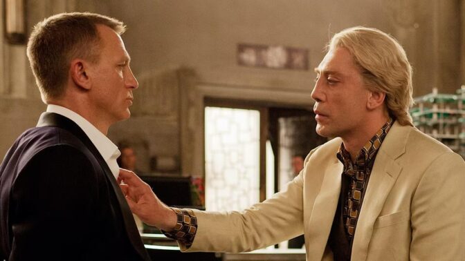 Det som gjenstår av Silvas tilnærmelser til James Bond i «Skyfall»