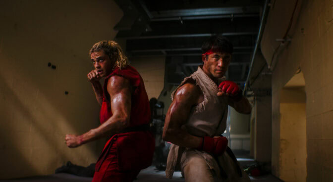 It's showtime! Round 1... Fight! © Paramount Pictures, Capcom and Legendary